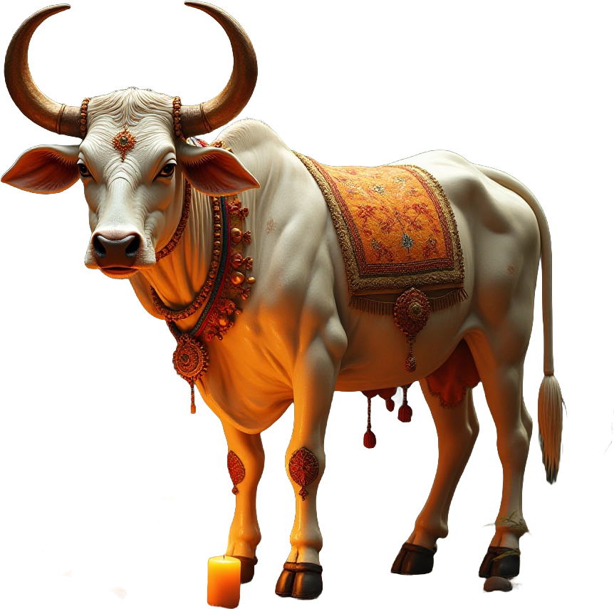 Decorated Sacred Cow